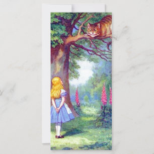 Alice och Cheshire Cat Fullt Färg