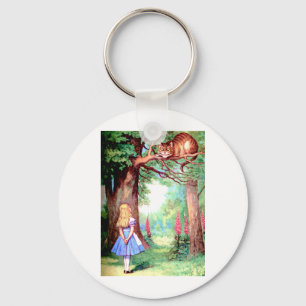 ALICE OCH CHESHIRE CAT NYCKELRING