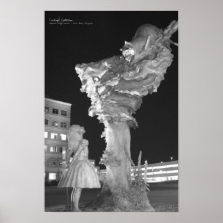 Alice och Cheshire Cat Poster