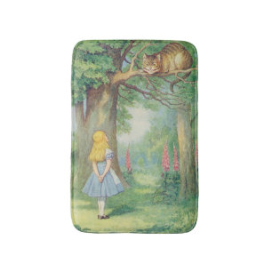Alice och den Cheshire katten Badrumsmatta