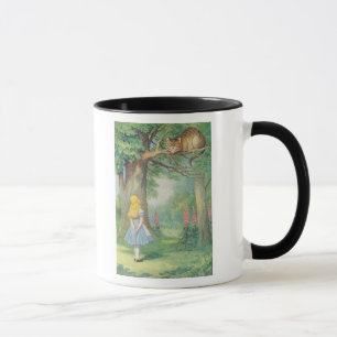 Alice och den Cheshire katten Mugg