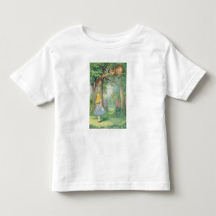 Alice och den Cheshire katten T-shirt