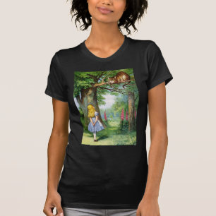 ALICE OCH DEN CHESHIRE KATTEN TEE SHIRT