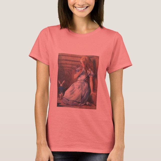 Alice och den vita kaninen tröja (Framsida)