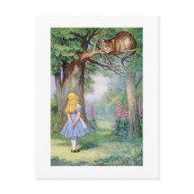 Alice och det leende katten, illustration