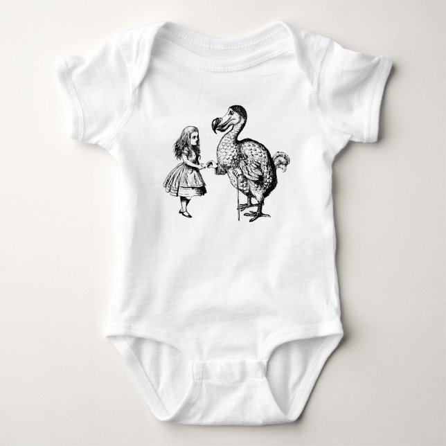 Alice och Dodo Tee Shirt (Framsida)