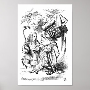 Alice och Duchess Poster