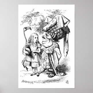 Alice och Duchess Poster