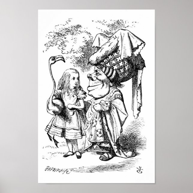 Alice och Duchess Poster (Framsidan)