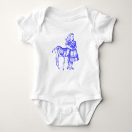 Alice och Fawn Blue T Shirt