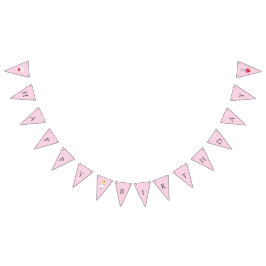 Alice och Hennes Tea Party Vimplar