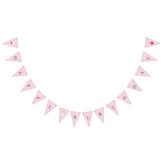 Alice och Hennes Tea Party Vimplar (Alla)