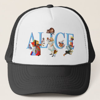 ALICE OCH HENNES VÄNNER I WONDERLAND KEPS