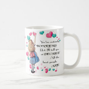 Alice och hjärtorna, Alice som ner till stället, Kaffemugg