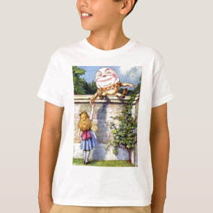 Alice och Humpty Dumpty i underland Tee