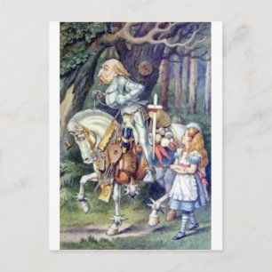 Alice och Knight i Fullt i Färg Vykort
