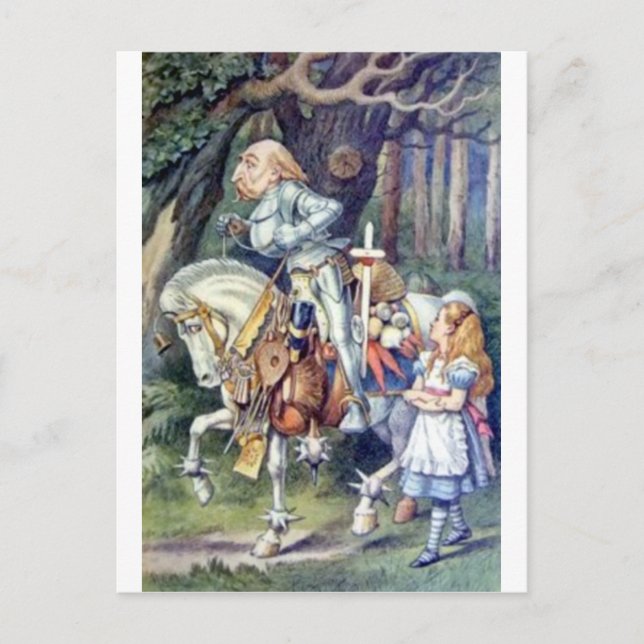 Alice och Knight i Fullt i Färg Vykort (Framsida)