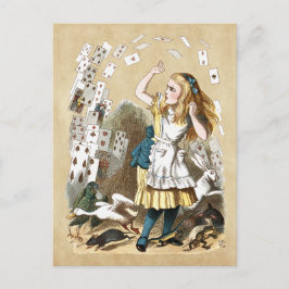Alice och korten vykort