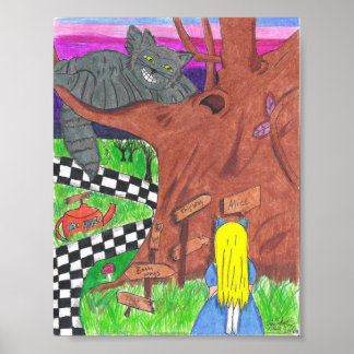 Alice och ostkatten poster