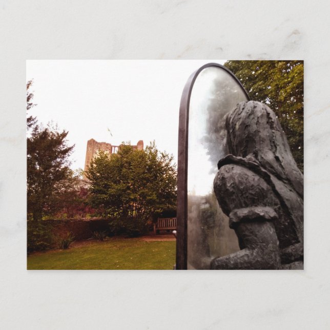 Alice och slottet vykort (Framsida)