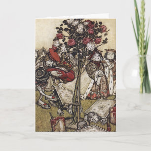 Alice och underland - Arthur Rackham Kort