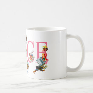 ALICE OCH VÄNNER FRÅN UNDERLAND KAFFEMUGG