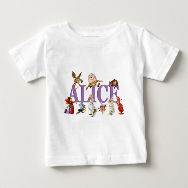 Alice och vänner i Wonderland Tröja (Framsida)