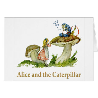 Alice och vattenpelaren hälsningskort