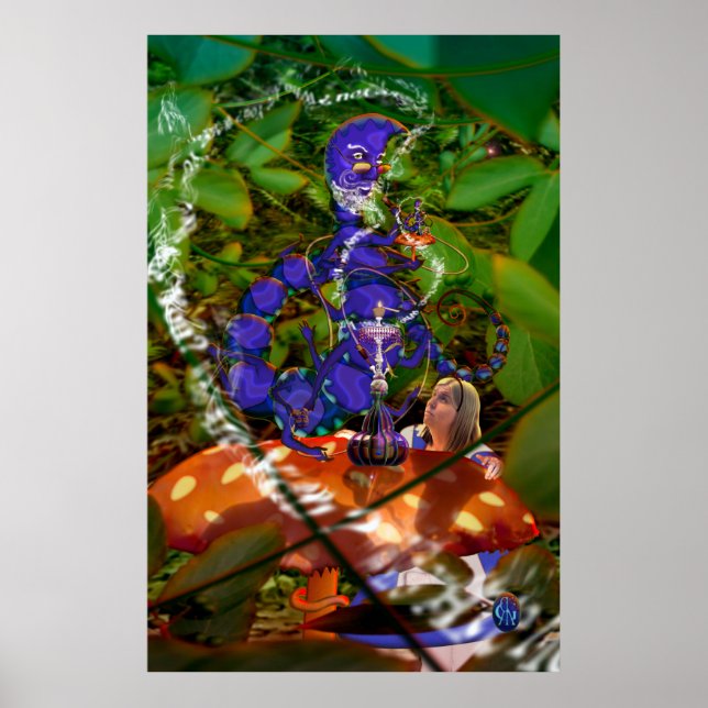 Alice och vattenpelaren poster (Framsidan)