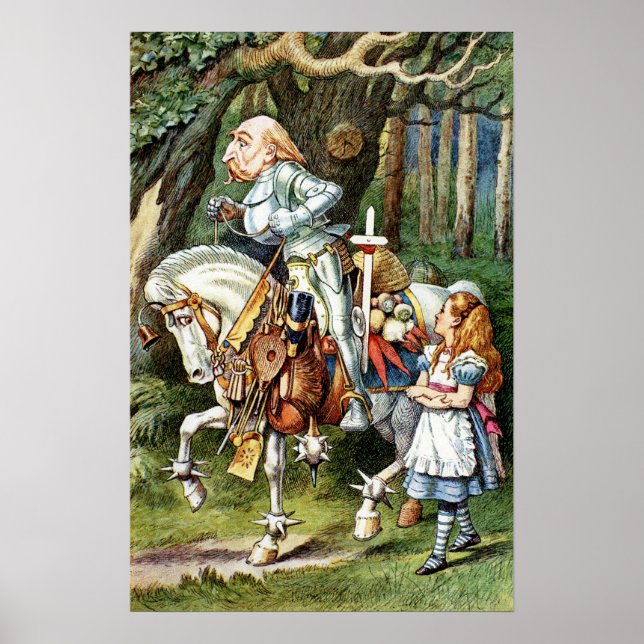 Alice och Vita Knight Poster (Framsidan)