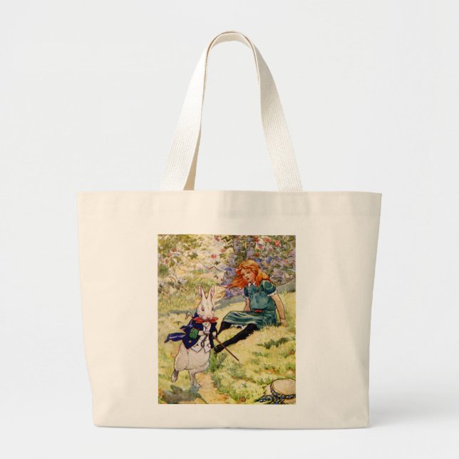 ALICE OCH WHITE RABBIT JUMBO TYGKASSE (Framsidan)