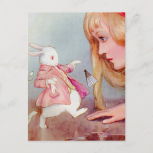 ALICE OCH WHITE RABBIT VYKORT