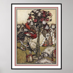 Alice och Wonderland - Arthur Rackham Poster