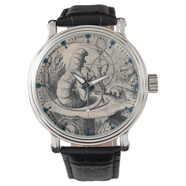 Alice (på Wonderland) Illustrated Theme Watch Armbandsur (Framsida)