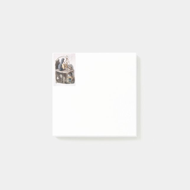 ALICE-pelaren - Äventyr i Wonderland Post-it Block (Framsida)