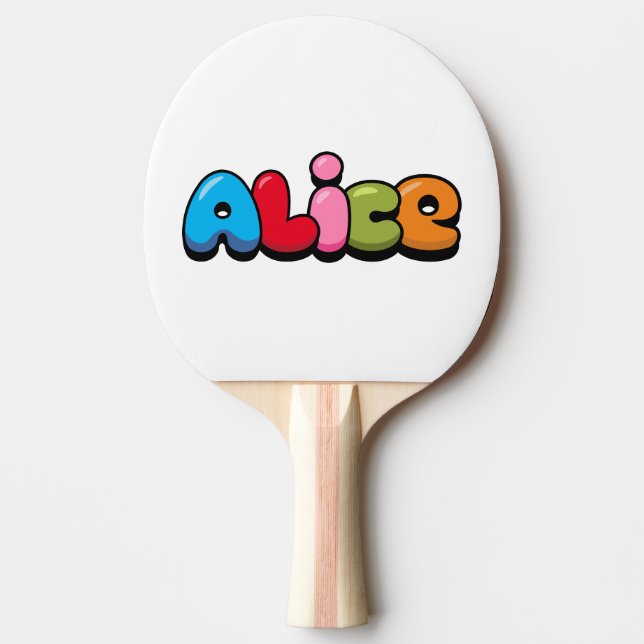 Alice Pingisracket (Framsidan)