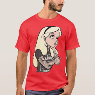 alice punk familj rolig t shirt