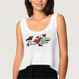 ALICE Queen of Broken Hearts Tank T Shirt