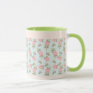 Alice Romantisk Vintage Rosor Mugg