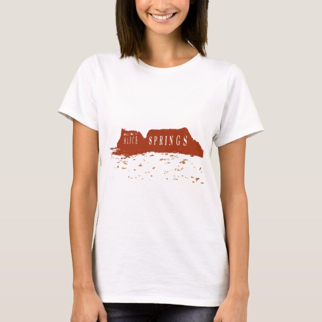 Alice Springs T-shirt (Framsida)