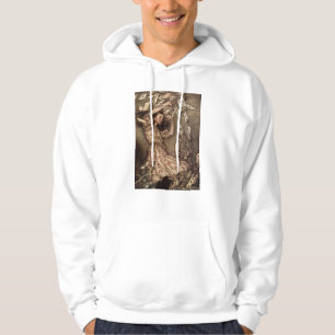 Alice svärmde, genom att leka kort sweatshirt med luva
