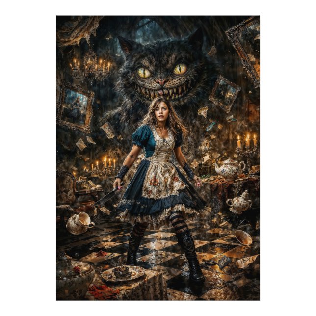 Alice: The Mad Chase Fototryck (Framsidan)