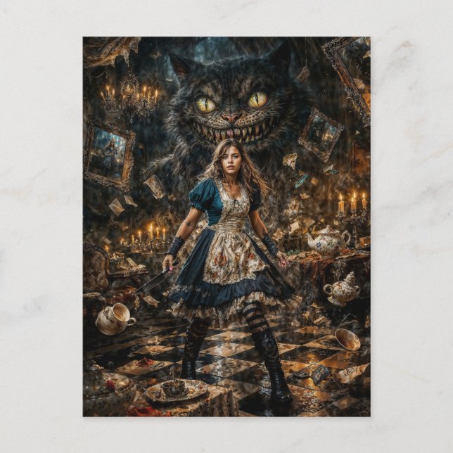 Alice: The Mad Chase Vykort (Framsida)