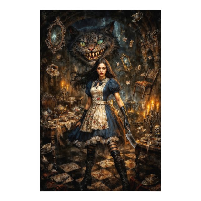 Alice: Trapped in Wonder Fototryck (Framsidan)