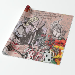 Alice underbara nonsensgardintyr klassiker presentpapper