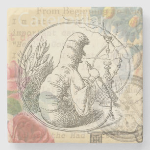 Alice underlandets larv: Original Tenniel Stenunderlägg