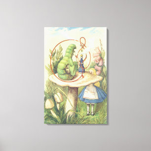 Alice uppfyller vattenpelaren canvastryck