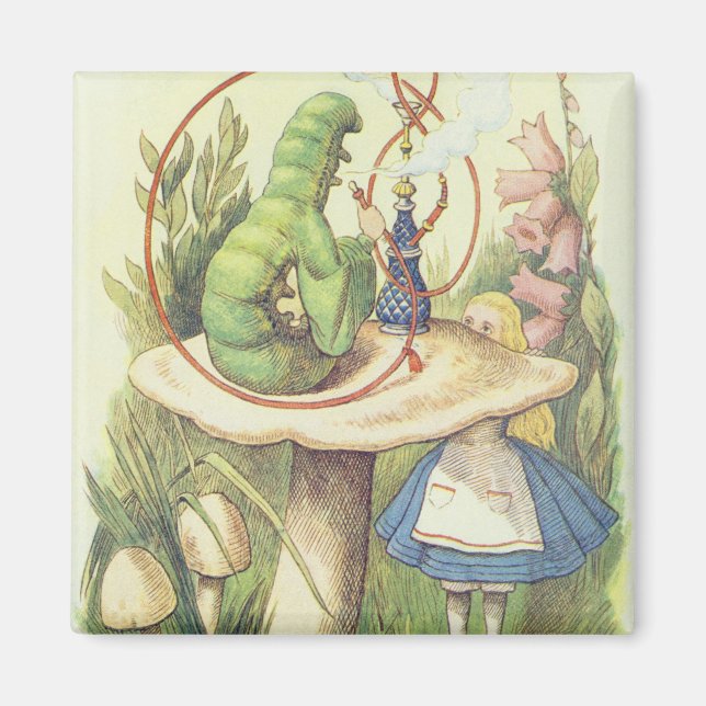 Alice uppfyller vattenpelaren magnet (Framsidan)