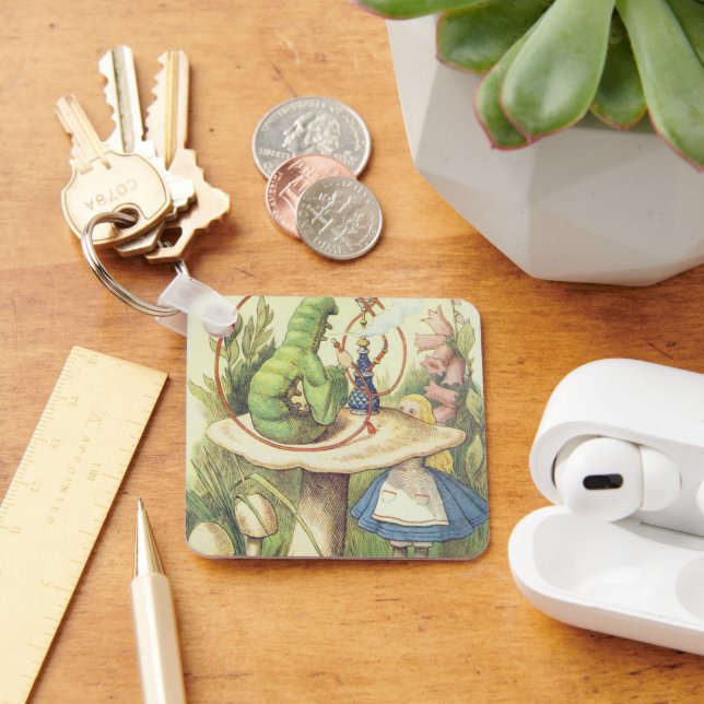 Alice uppfyller vattenpelaren nyckelring (Skrivbord)