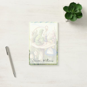 Alice uppfyller vattenpelaren post-it block